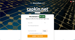 Desktop Screenshot of capkin.net