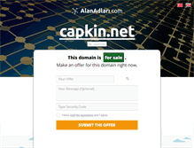 Tablet Screenshot of capkin.net